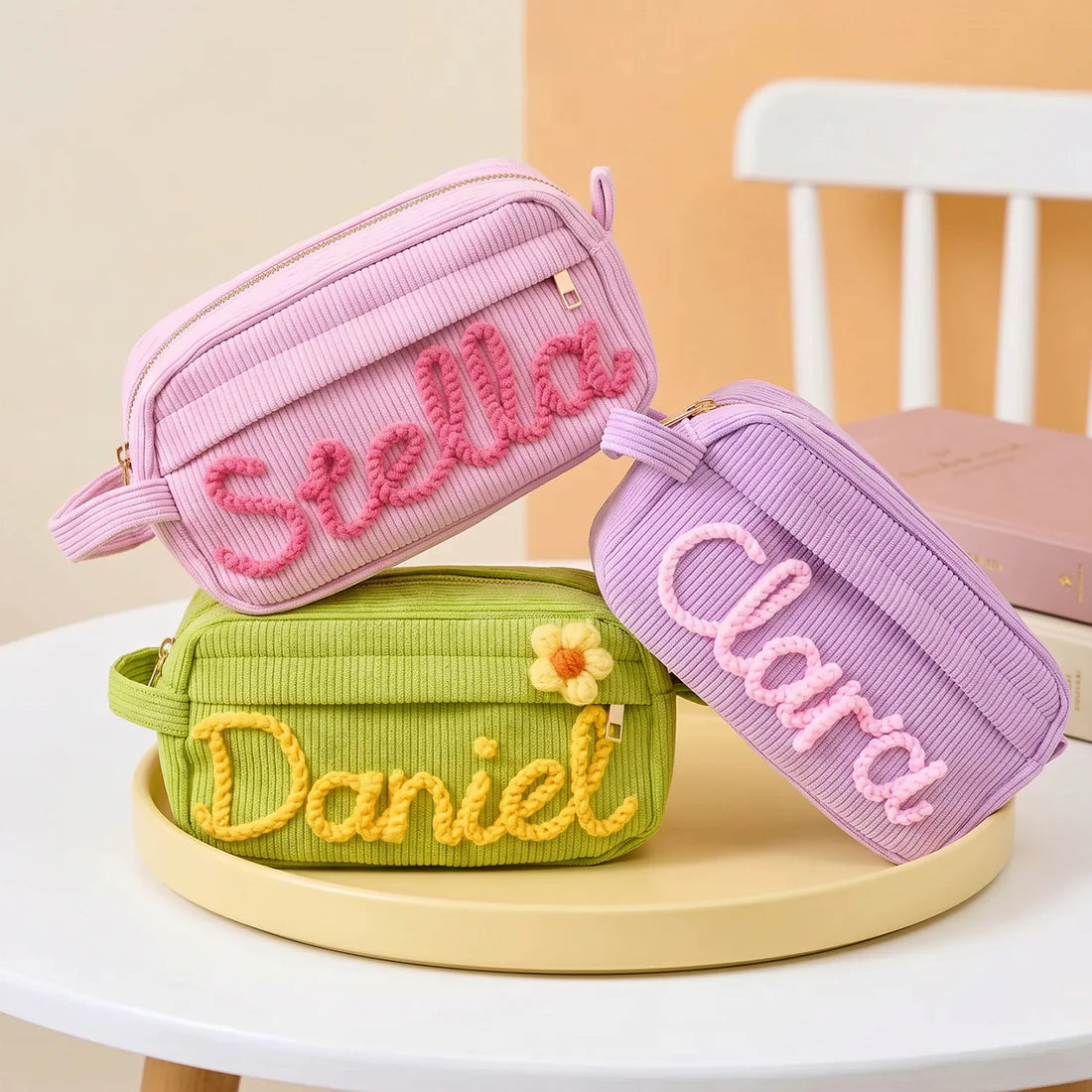 Trousse en velours